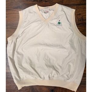 VTG Acuity Mens Golf Baseball Windbreaker Vest XL Embroidered